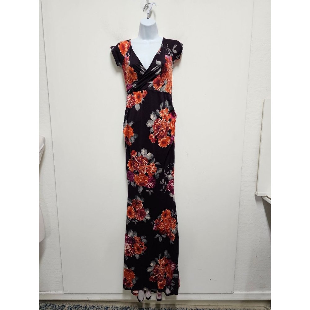 PINKBLUSH Floral Sleeveless Maxi Dress Size Medium